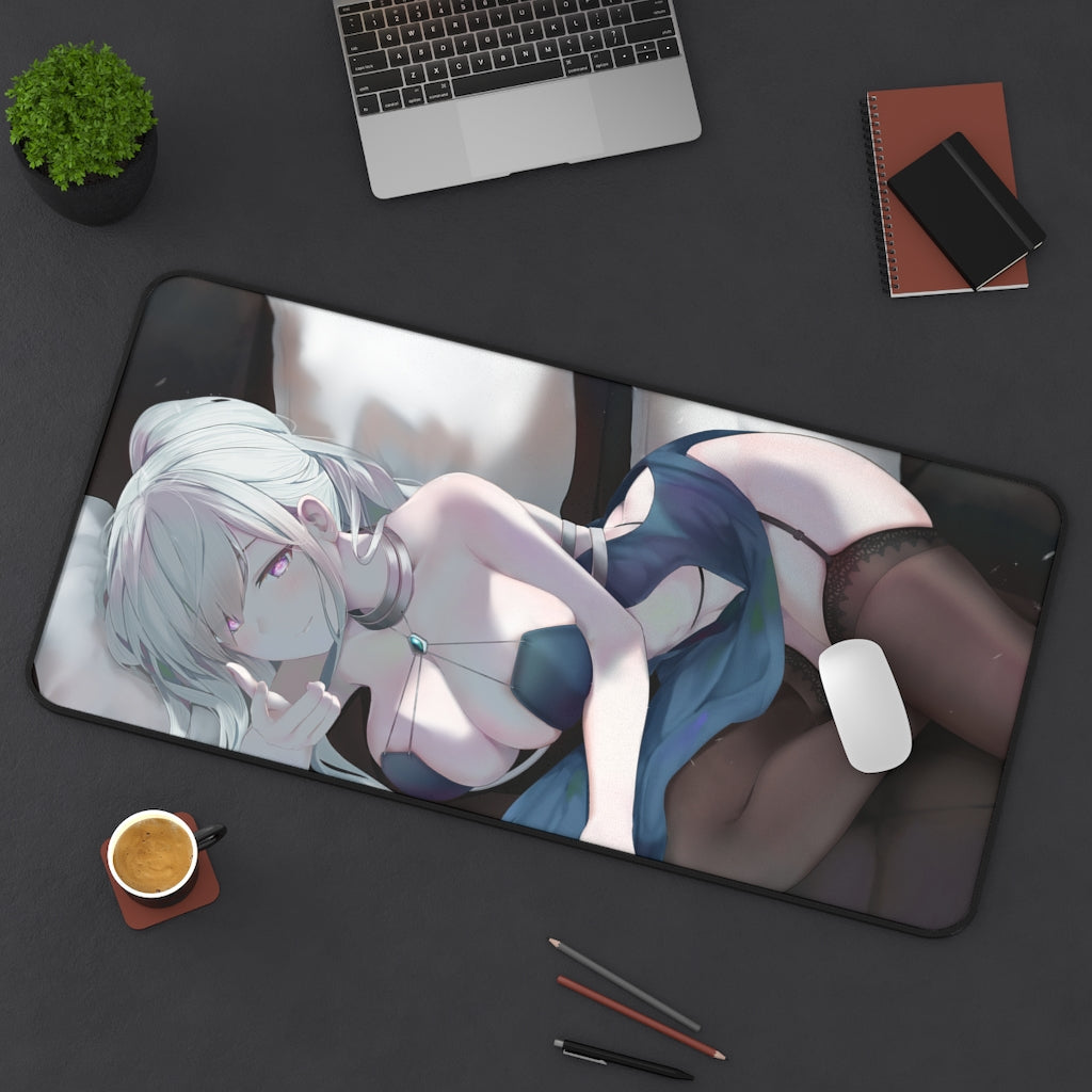 Girls Frontline Ecchi Mousepad - Thick Ak-12 Large Desk Mat - Playmat