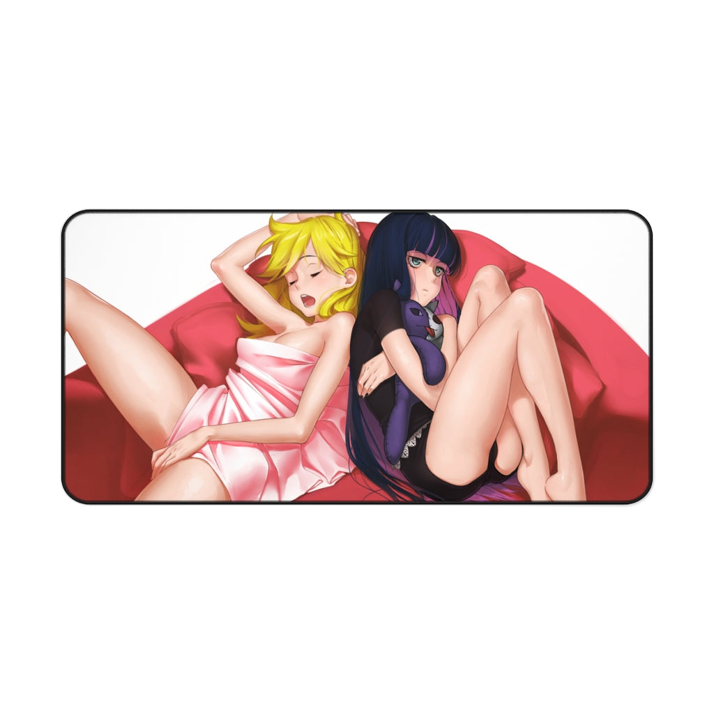 Panty and Stocking with Garterbelt Sexy Waifus Desk Mat - Non Slip Mousepad