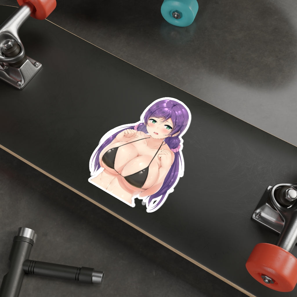 Toujou Nozomi Love Live Huge Tits Bikini Waterproof Sticker - Ecchi Vinyl Decal