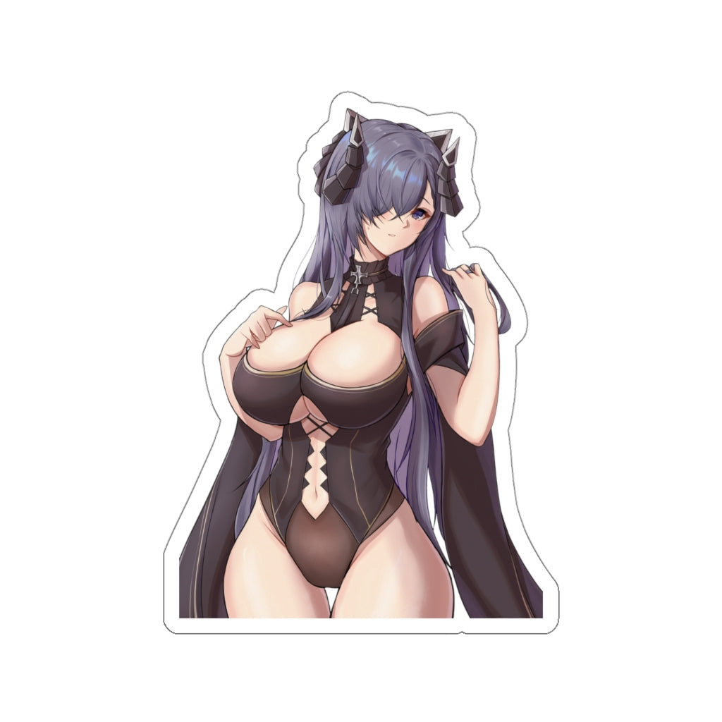 Azur Lane Sexy August Von Parseval Waterproof Sticker - Ecchi Vinyl Decal