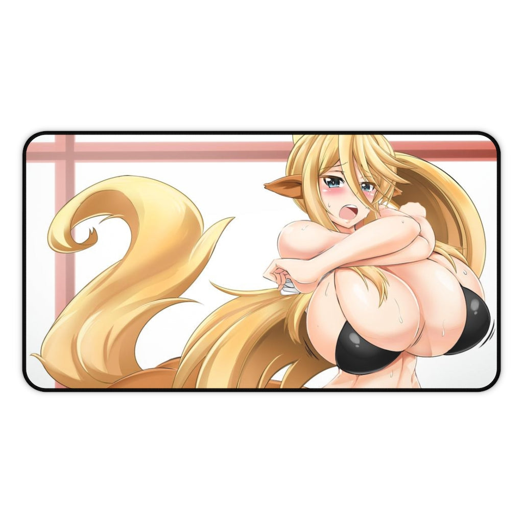 Monster Musume Sexy Mousepad - Centorea Shianus Big Boobs Anime Desk Mat - Ecchi Furry Monster Girl Playmat