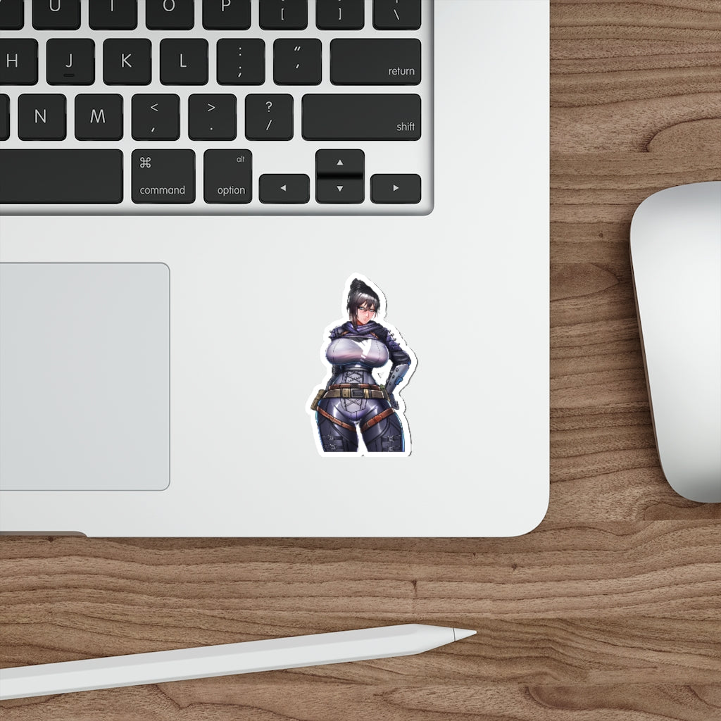 Apex Legends Busty Wraith Waterproof Sticker - Ecchi Vinyl Decal