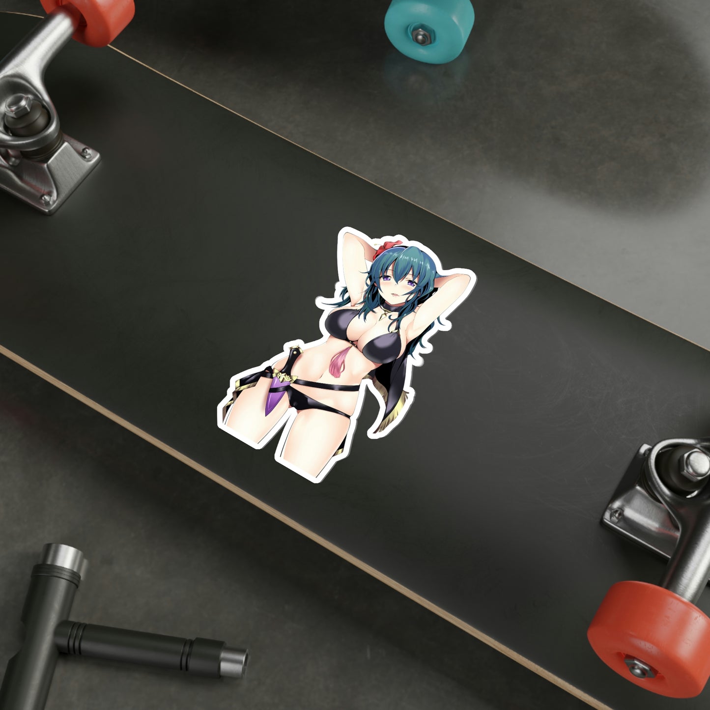 Fire Emblem Three Houses Bikini Byleth Waterproof Sticker - Ecchi Vinyl Decal