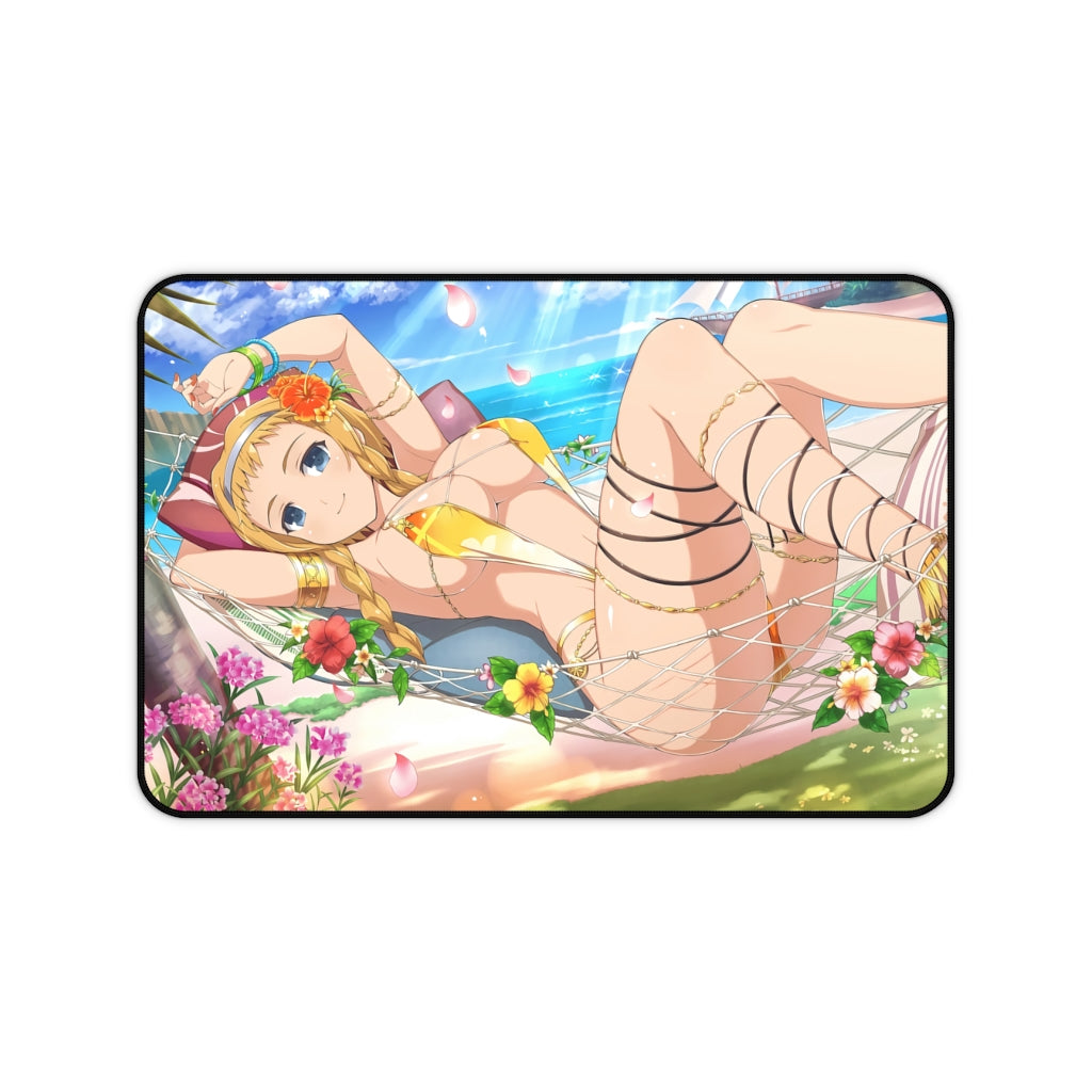 Sexy Leina Queen's Blade Desk Mat - Non Slip Mousepad