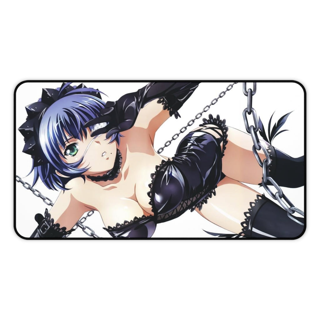 Ikkitousen Sexy Mousepad - Leather Lu Meng Desk Mat - Ecchi Playmat