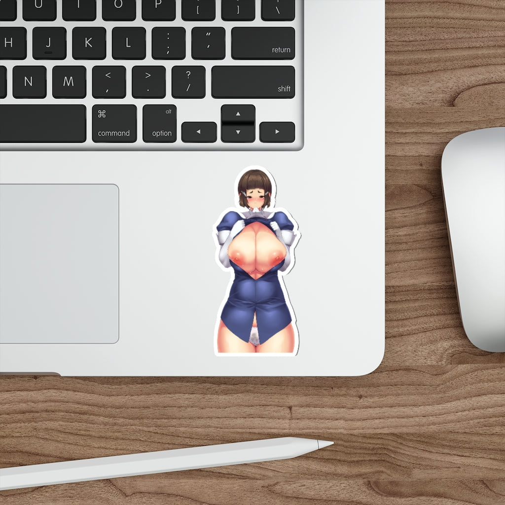 Thick Boobs Myoukou Kantai Collection Waterproof Sticker - Ecchi Vinyl Decal