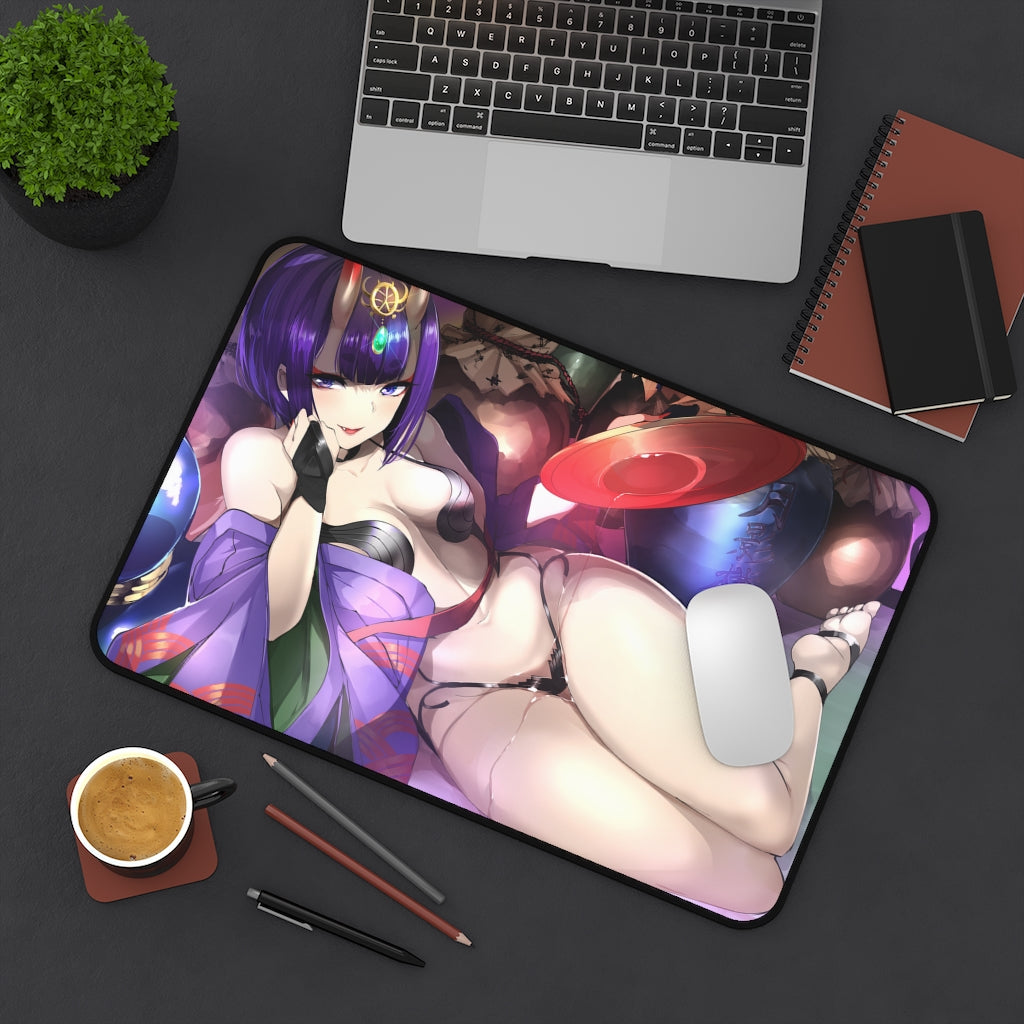 Fate Grand Order Ecchi Mousepad - Shuten Douji Large Desk Mat - Mouse Pad