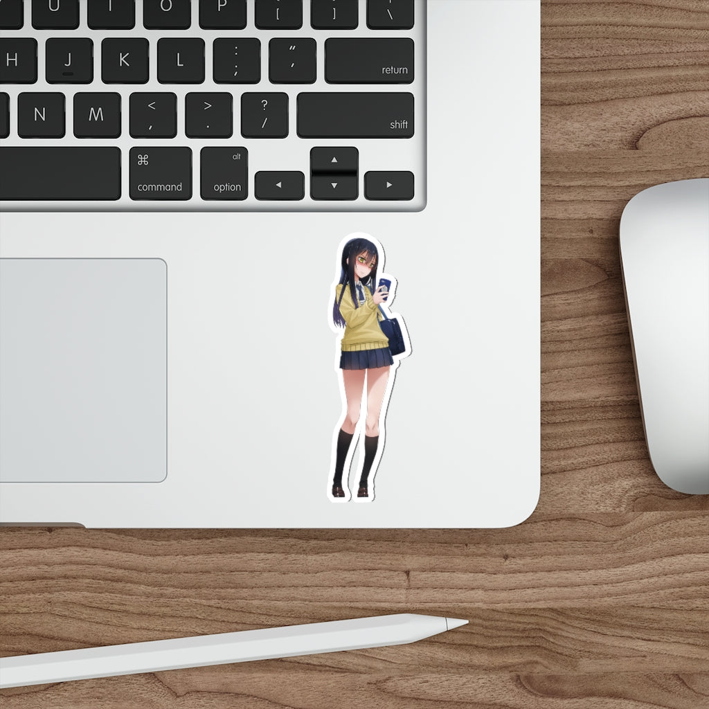 Mieruko Chan Slice Of Horror School Girl Miko Yotsuya Waterproof Sticker - Ecchi Vinyl Decal