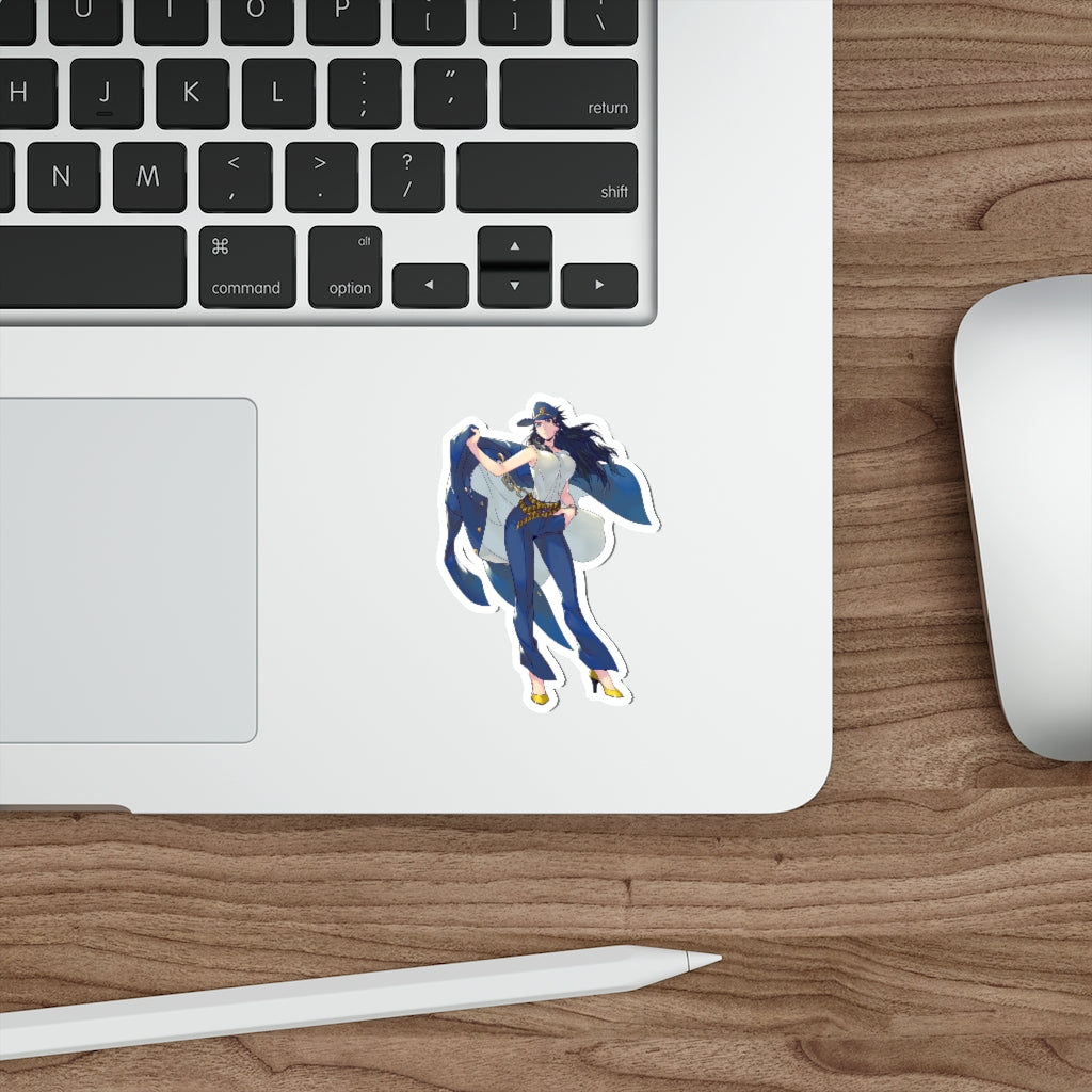 JoJo's Bizarre Adventure Female Jotaro Kujo Waterproof Sticker - Ecchi Vinyl Decal