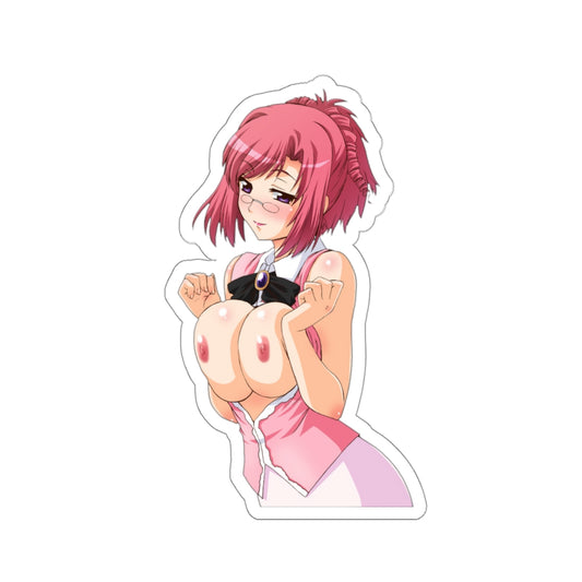 Big Tits Kazami Mizuho Onegai Teacher Waterproof Sticker - Ecchi Vinyl Decal