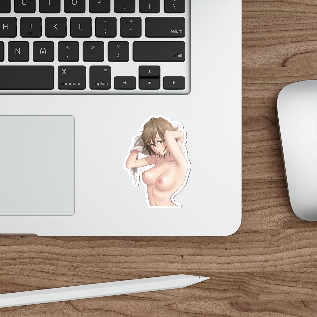 Nude Owari Hajime Dagashi Kashi Waterproof Sticker - Ecchi Vinyl Decal