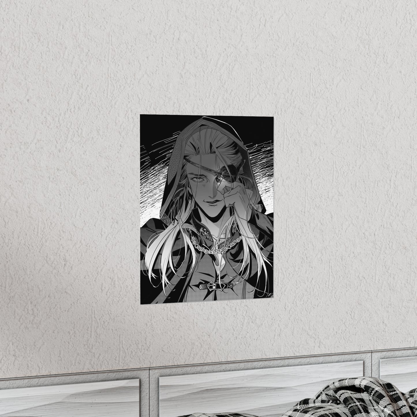 Aemond Targaryen Poster - House of the Dragon Wall Art - Game of Thrones Anime Manga Poster