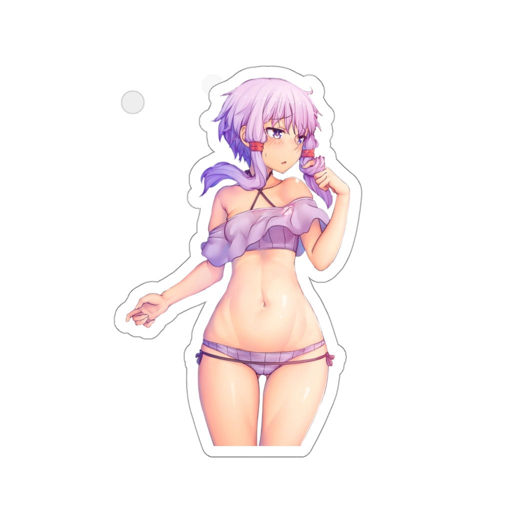 Yuzuki Yukari Vocaloid Waterproof Sticker - Ecchi Vinyl Decal