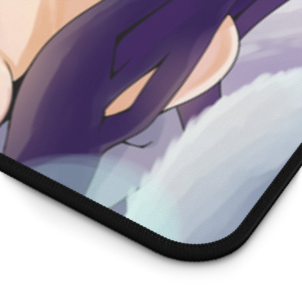 Ahri Nine Tailed Fox Sexy Mousepad - League of Legends Ecchi Desk Mat - LoL Kitsune Gaming Playmat