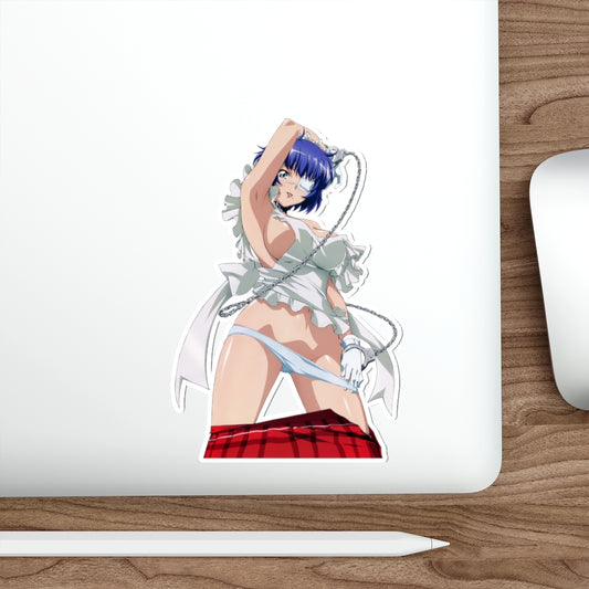 Ikkitousen Sexy Apron Ryomou Shimei Waterproof Sticker - Ecchi Vinyl Decal