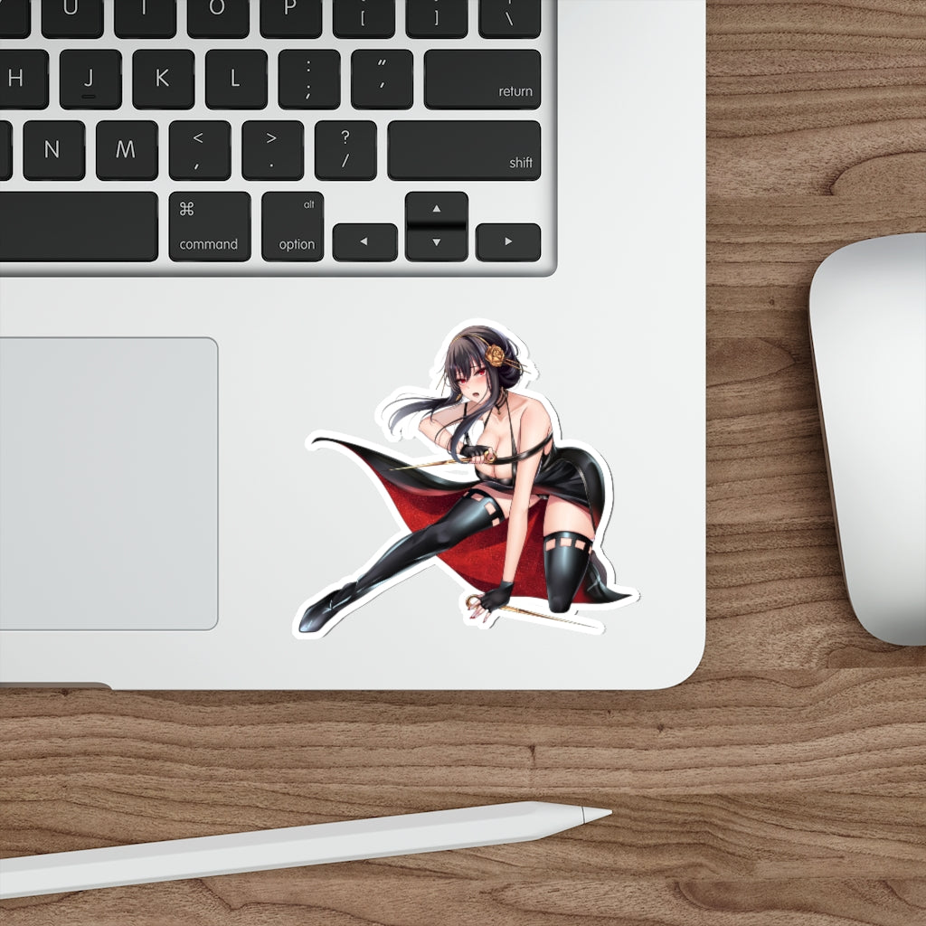 Yor Forger Sexy Thorn Princess Waterproof Sticker - Spy x Family Ecchi Vinyl Decal