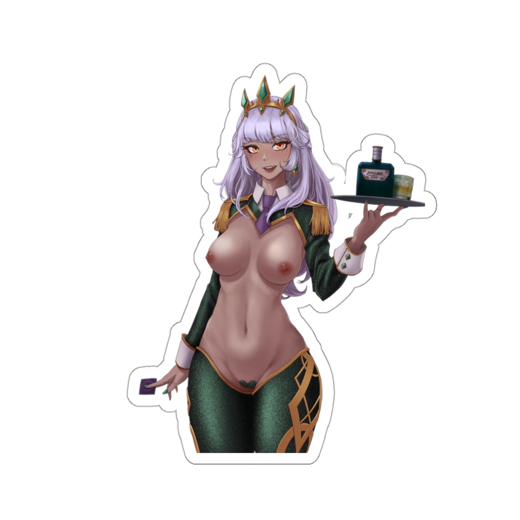 Nude Qiyana League of Legends Waterproof Sticker - Ecchi Vinyl Decal