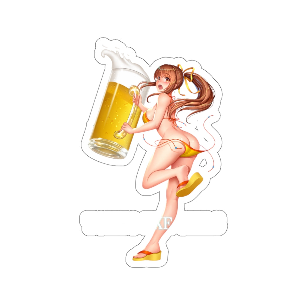 Tokyo EXE Girls Gaien Nozomi Bikini Sticker - Ecchi Waterproof Decal