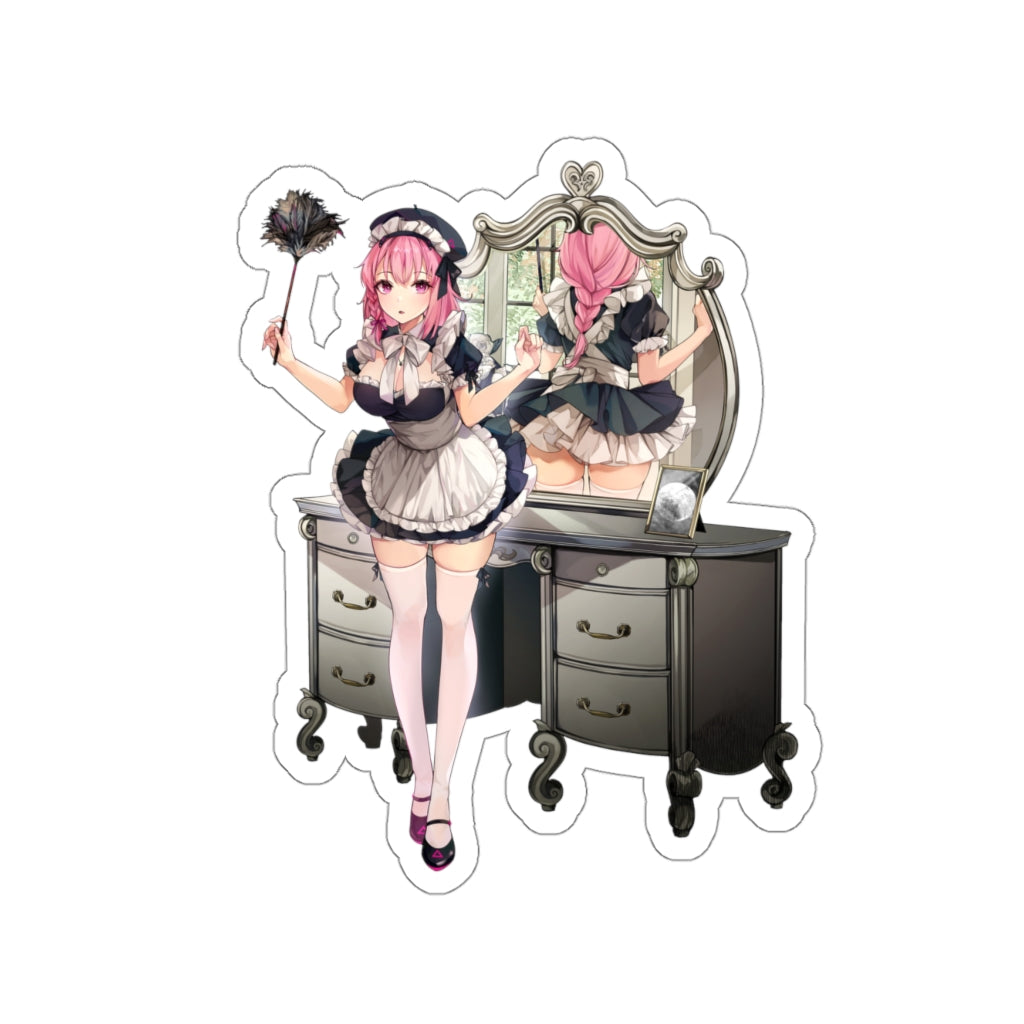 Punishing Gray Raven Sexy Maid Ella Waterproof Sticker - Ecchi Vinyl Decal