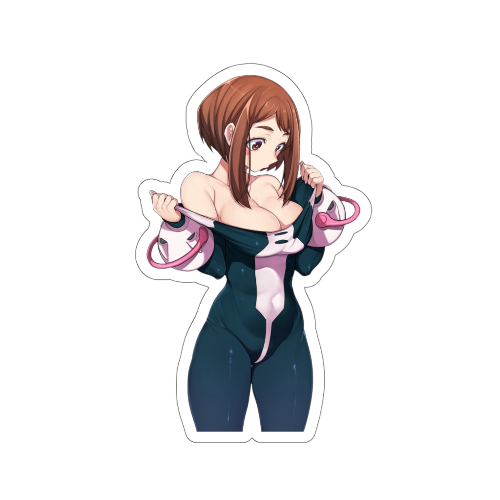 Sexy Uraraka Ochako My Hero Academia Waterproof Sticker - Ecchi Vinyl Decal