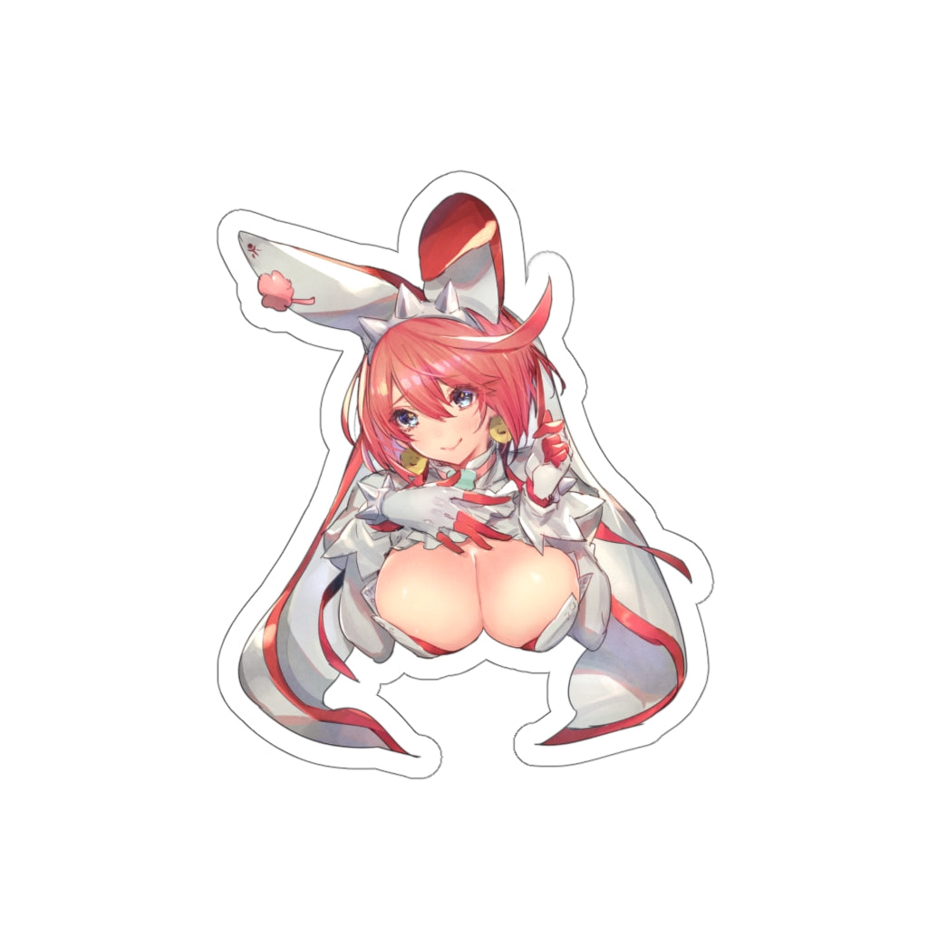 Guilty Gear Sexy Tits Elphelt Valentine Waterproof Sticker - Ecchi Vinyl Decal