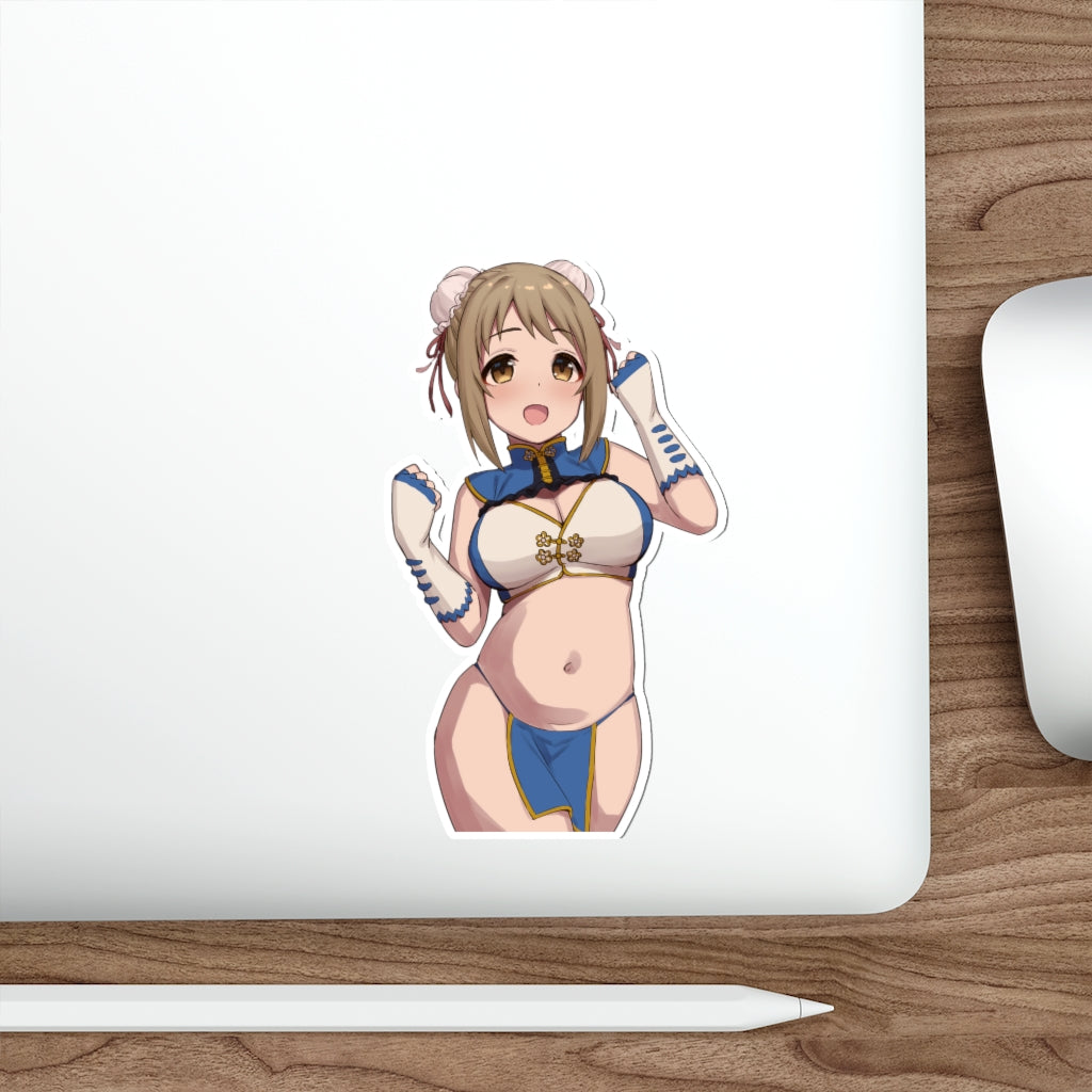 Sexy Chinese Dress Kanako Idolmaster Waterproof Sticker - Ecchi Vinyl Decal