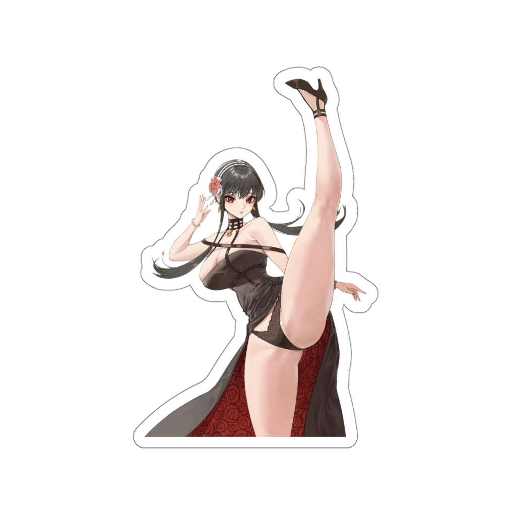 Sexy Split Yor Forger Spy x Family Waterproof Sticker - Ecchi Vinyl Decal