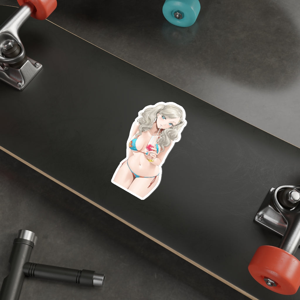 Persona 5 Waterproof Sticker - Ann Takamaki Bikini Ecchi Vinyl Car Decal