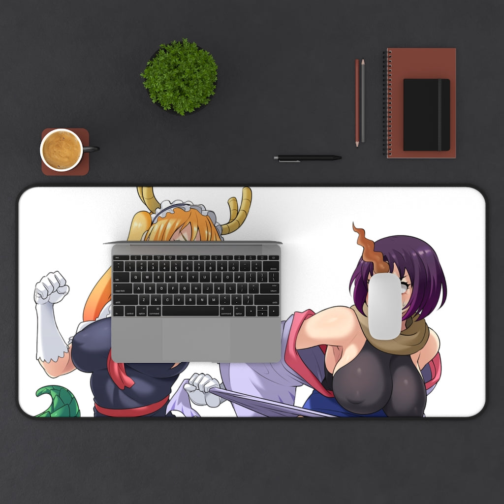 Miss Kobayashi'S Dragon Maid Sexy Mousepad - Big Tits XXL Desk Mat - Ecchi Desk Pad