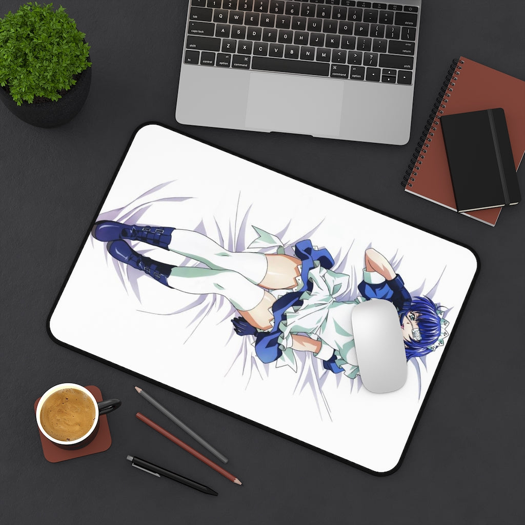 Ikkitousen Sexy Mousepad -Lu Meng Maid Desk Mat - Ecchi Playmat