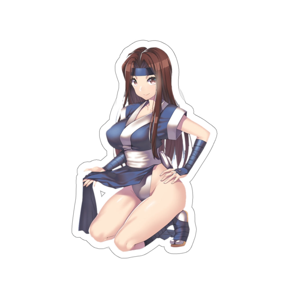 Sexy Ninja Omine Rurouni Kenshin Waterproof Sticker - Ecchi Vinyl Decal