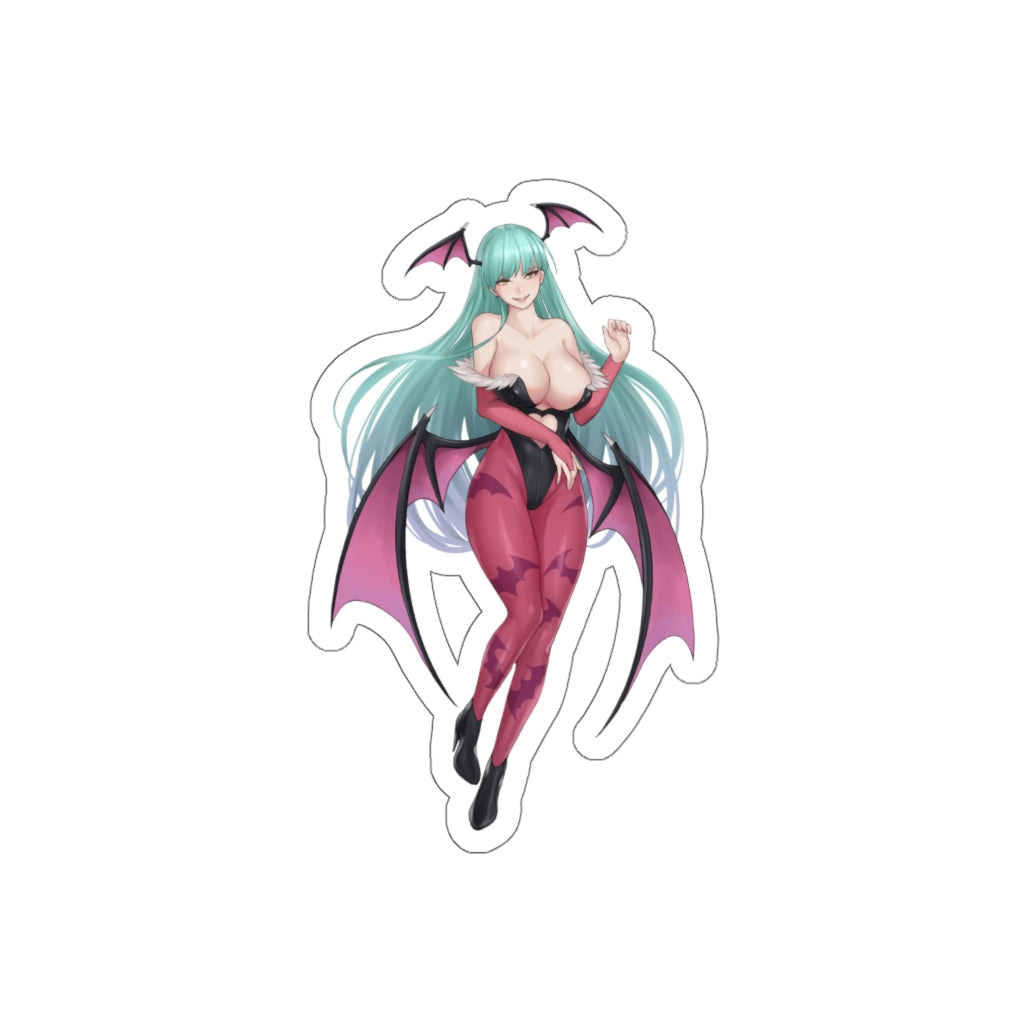 Morrigan Waterproof Vinyl Sticker - Large Ecchi Darkstalkers Decal