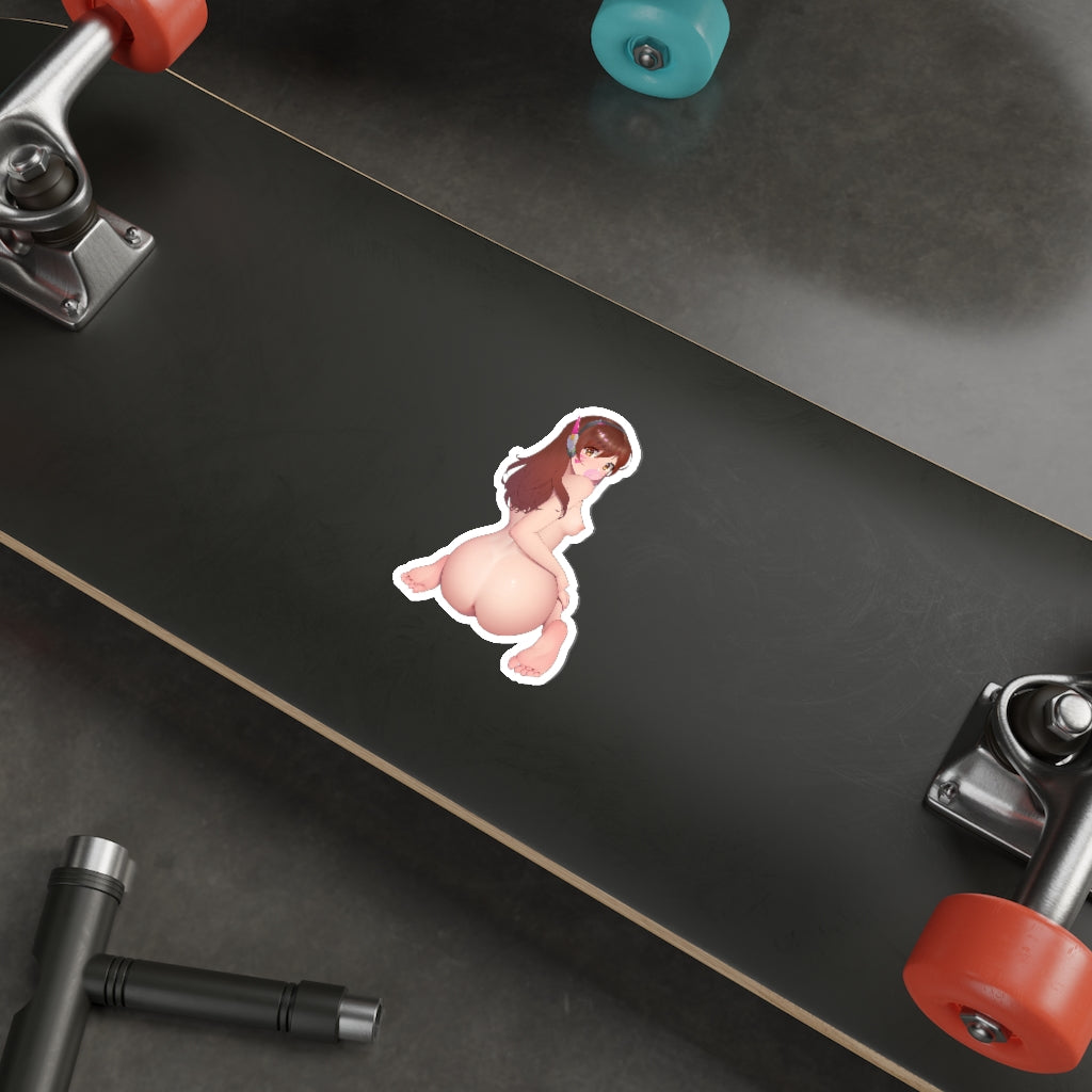 Overwatch Nude D.Va Waterproof Sticker Decal