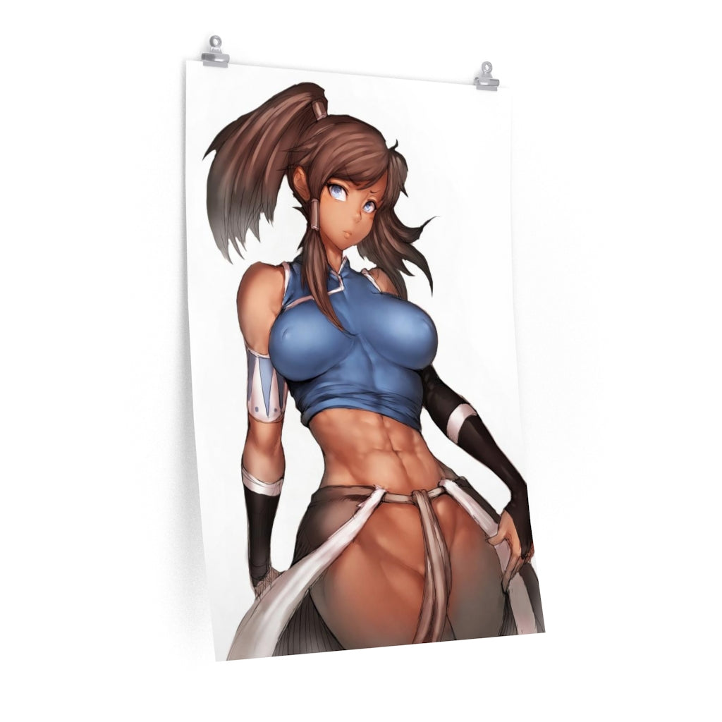 The Legend of Korra Avatar Poster - Lewd Premium Matte Vertical Poster - Adult Wall Art