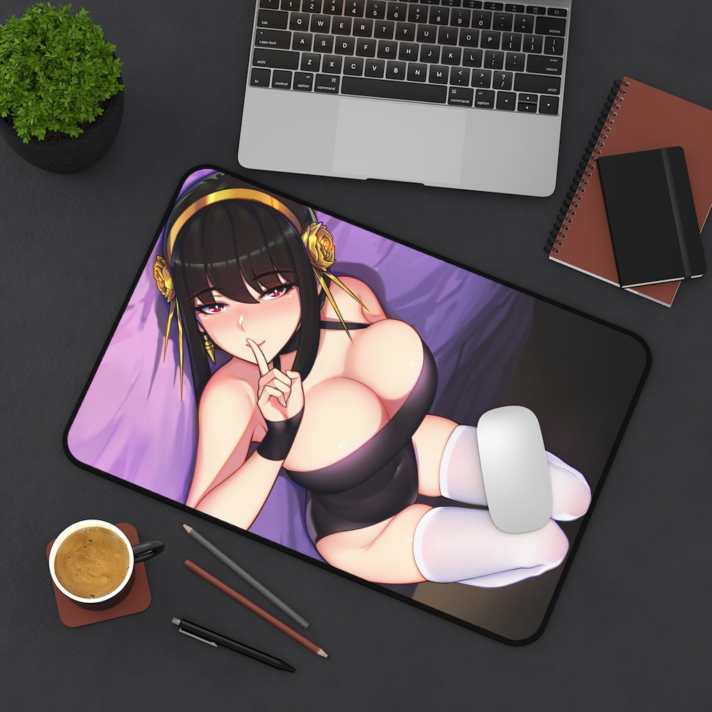 Spy x Family Queen of Thorns Yor Forger Waifu Mousepad - Gaming Playmat