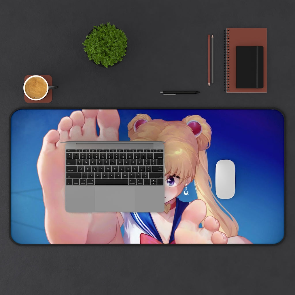 Sailor Moon Sexy Mousepad - Feet Fetish Anime Desk Mat - Ecchi Playmat