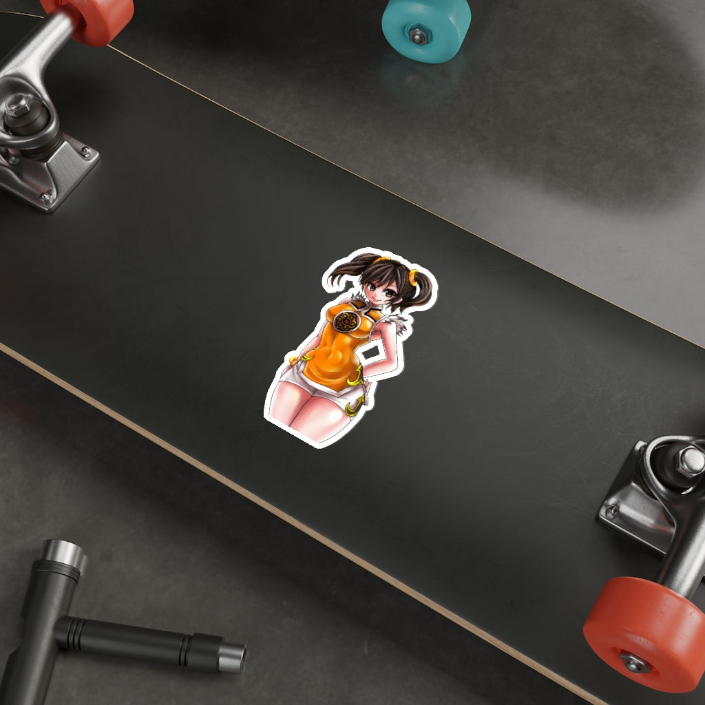 Tekken Sexy Ling Xiaoyu Waterproof Sticker - Ecchi Vinyl Decal