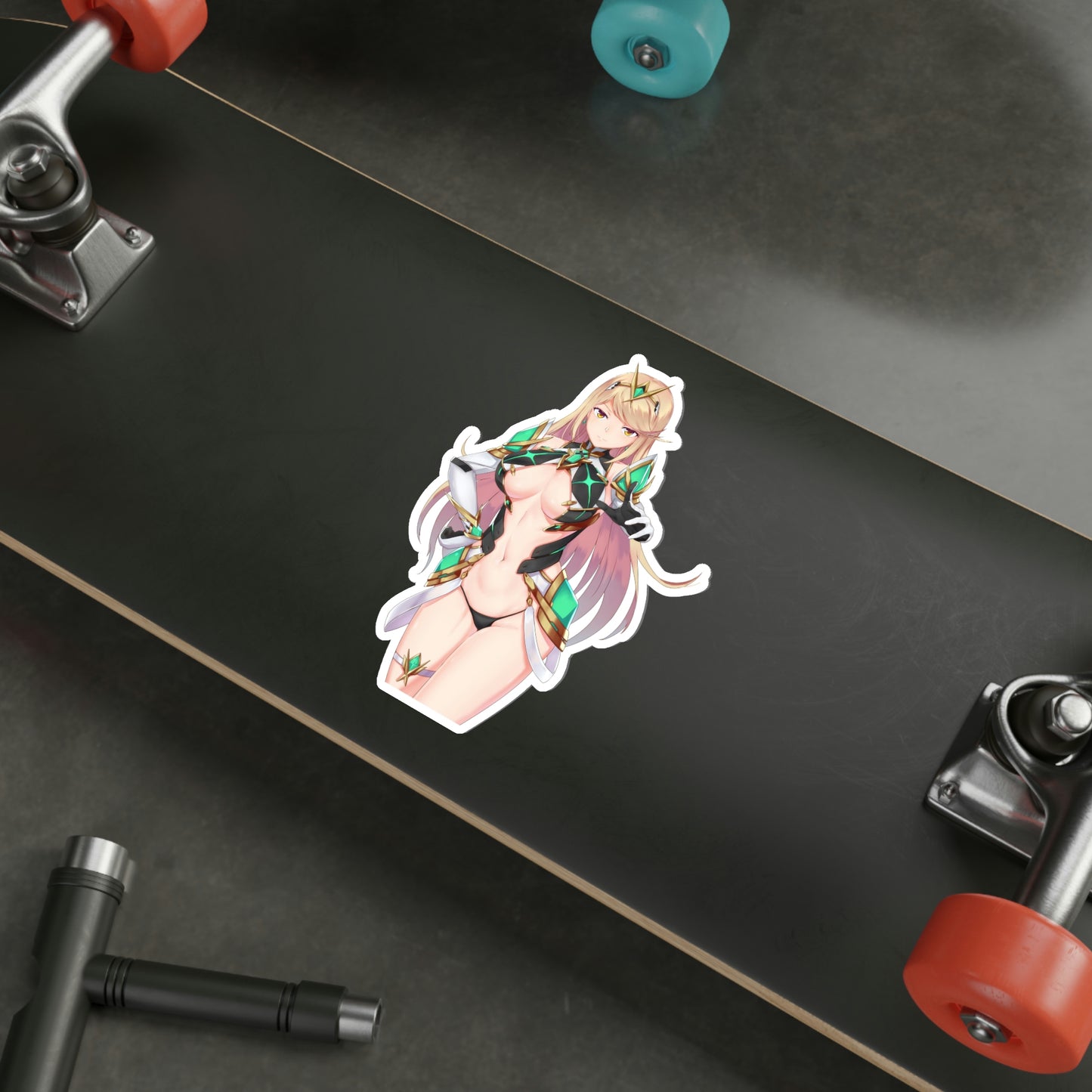 Xenoblade Sexy Mythra Waterproof Sticker - Ecchi Vinyl Decal