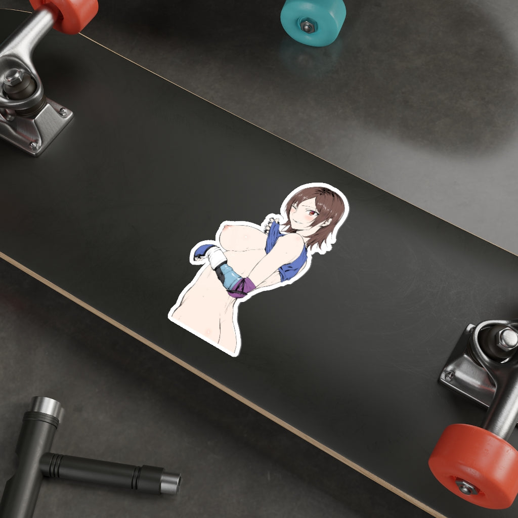 Tekken Topless Asuka Kazama Waterproof Sticker - Ecchi Vinyl Decal