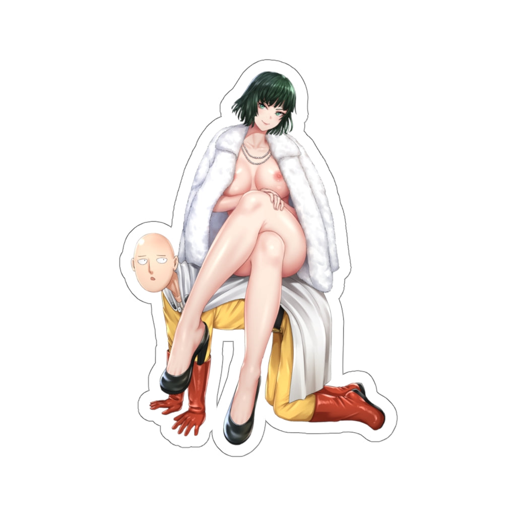 Sexy Fubuki Dominatrix and Sub Saitama One Punch Man Waterproof Sticker - Ecchi Vinyl Decal