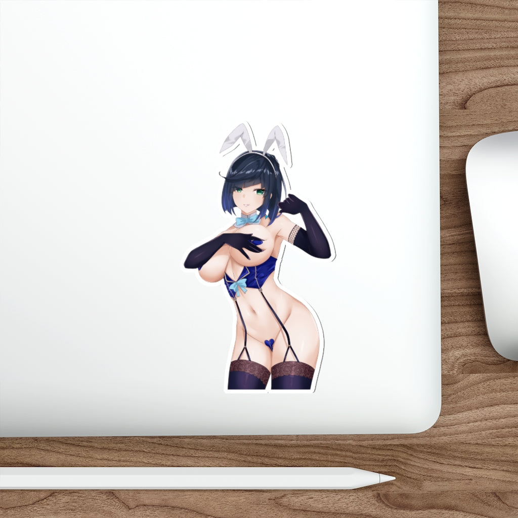 Genshin Impact Yelan Thick Bunny Girl Waterproof Sticker Decal