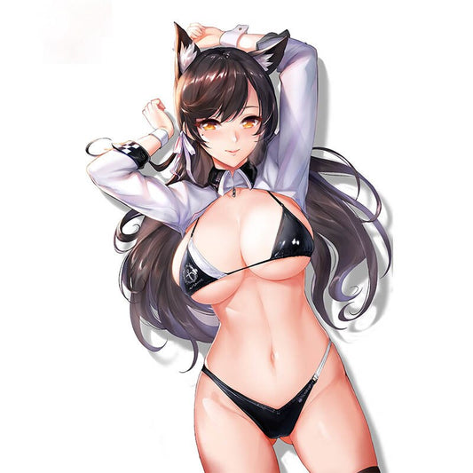 Hentai Waifu Anime Atago Azur Lane Sexy Girl Stickers for Passat B5 Motorcycle Car Sticker Auto Accessories Apply To Car Window