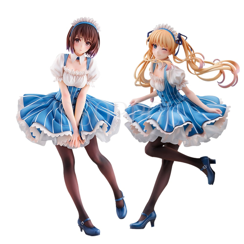 Revolve Aniplex How to Raise a Boring Girlfriend Fine Kato megumi Maid Japanese Anime Girl PVC Action Figure Toy Collection Doll