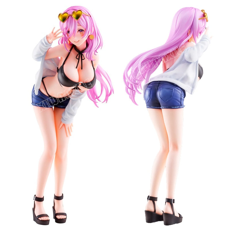 16cm Union Creative Nishizawa 5-miri Sexy Anime Figure Nishizawa 5mm&#39;s Sanjuro Eko Action Figure Adult Collection Model Doll Toy