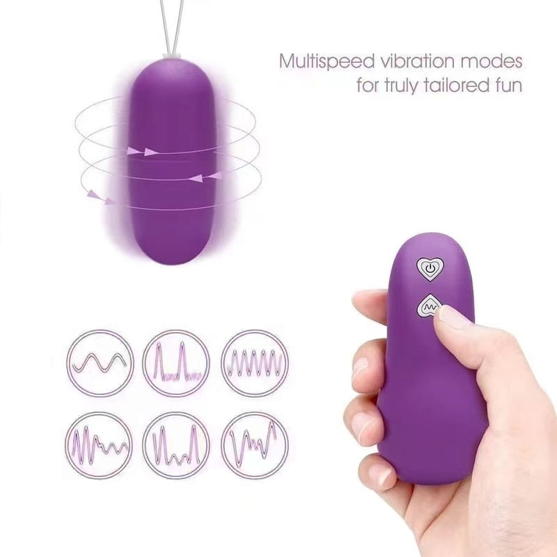 20 Speeds Portable Wireless Waterproof Vibrators Remote Control Women Vibrating Egg Body Massager Sex Toys Adult ProductsTD0066