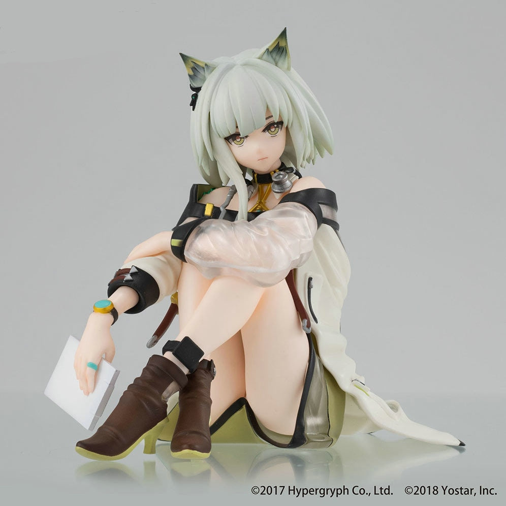 10cm Arknights Kal&#39;tsit Sexy Anime Figure Arknights Noodle Stopper Figure Kal&#39;tsit Action Figure Adult Collection Model Doll Toy