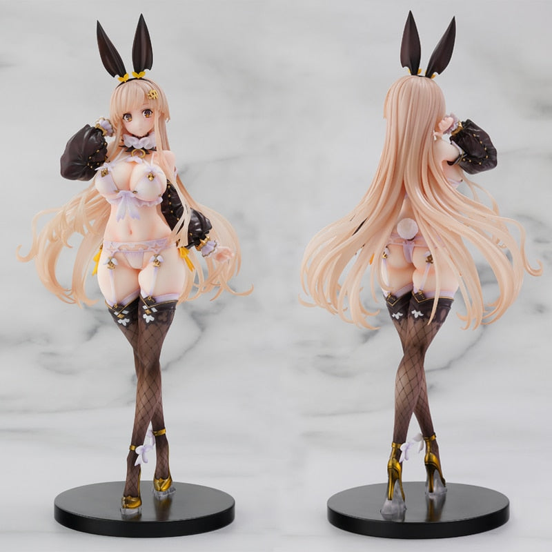 30cm NEONMAX Mois Anime Girl Figure Hentaii Mois Bunny Girl Sexy Action Figure Adult Collectible Model Doll Toys Gifts