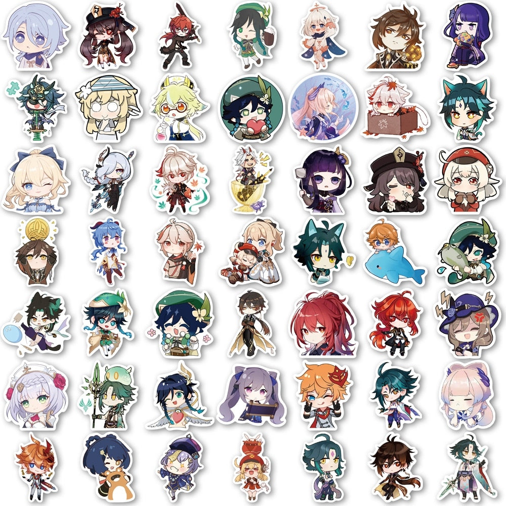 Anime Decal Stickers (100 pcs) anime high quality Decal Stickers 100 pcs –  OTAKUSTORE