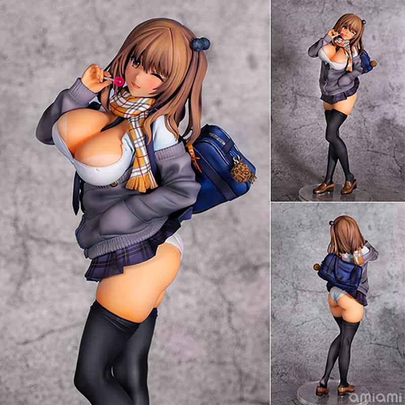 26cm SkyTube 2% Gal JK Mataro Sexy Anime Girl Figure Gal JK illustration by Mataro Action Figure Adult Collectible Doll Toys