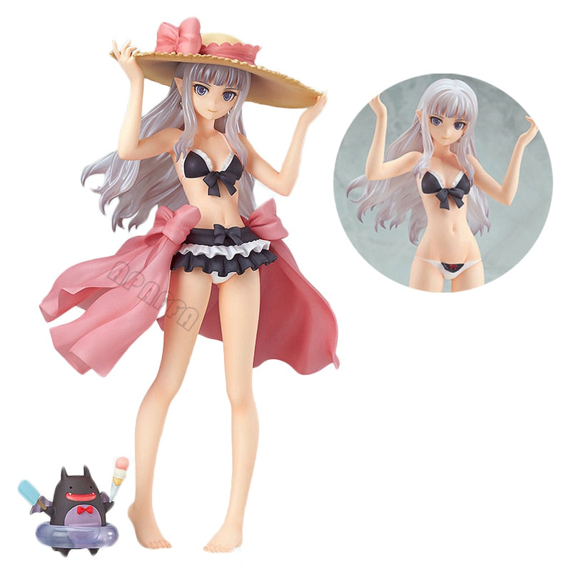 22cm Shining Hearts Sexy Anime Figure Melty Granite Action Figure Misty/Melty Swimsuit Ver Figurine Collection Model Doll Toys